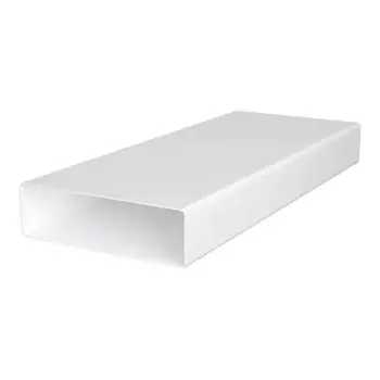 Воздуховод плоский Fonet 60x204 мм 1 м пластик