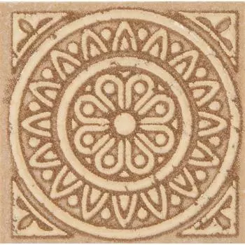 Вставка «Антик» 6х6 см цвет бежевый