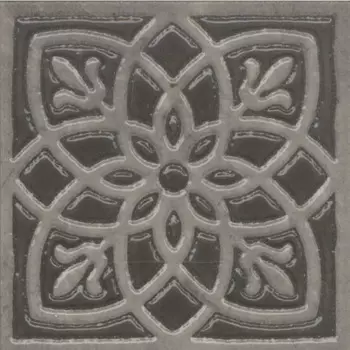 Вставка напольная Kerama Marazzi Лутон HGD/C610/SG1550 9.5x9.5 см глянцевая цвет серый