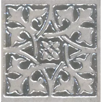 Вставка напольная Kerama Marazzi Шелтон HGD/C605/SG1550L 9.5x9.5 см лаппатированная цвет серый