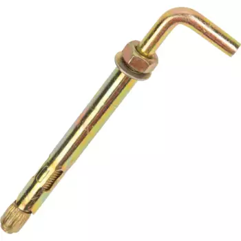 Анкер втулочный 10x100 мм, Г-образный, 2 шт.