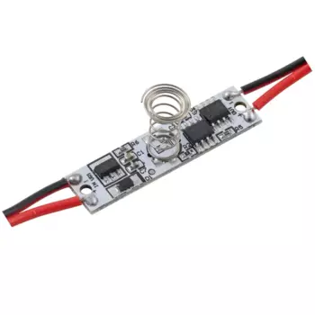 Выключатель Apeyron в профиль сенсорный IP20 12 мм встраиваемый