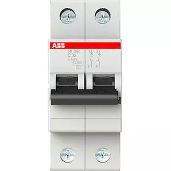 Выключатель автоматический ABB 2 полюса 32 A