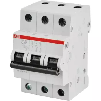 Выключатель автоматический ABB SH203 3 полюса 32 А