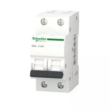 Выключатель автоматический Schneider Electric Acti9 2 полюса 32 А, "C"