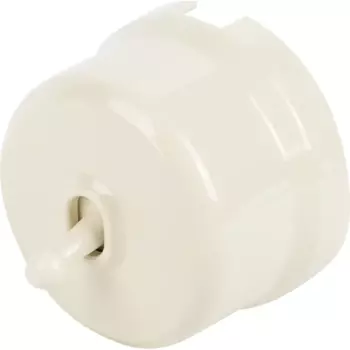 Выключатель накладной Electraline 1 клавиша цвет тумблерный слоновая кость