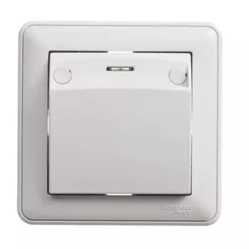 Выключатель карточный встраиваемый Systeme Electric W59 1 клавиша цвет белый