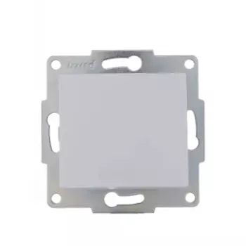 Выключатель Lezard Karina цвет белый