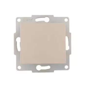 Выключатель Lezard Karina цвет кремовый