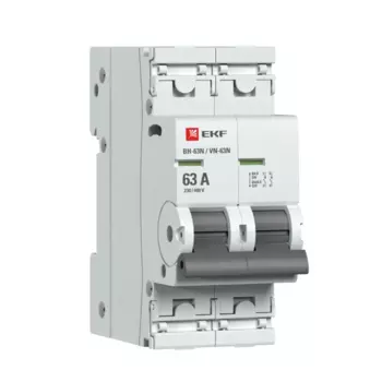 Выключатель нагрузки EKF Proxima ВН-63 2P N 63 А
