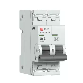 Выключатель нагрузки EKF Proxima ВН-63 2P N 40 А
