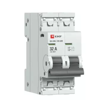 Выключатель нагрузки EKF Proxima ВН-63 2P N 32 А