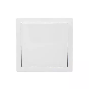 Выключатель накладной Lezard Leto 1 клавиша цвет белый