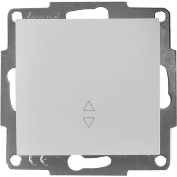 Выключатель проходной Lezard Vesna цвет белый