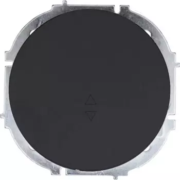 Выключатель проходной встраиваемый Osen 1 клавиша цвет черный бархат