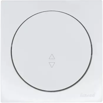 Выключатель проходной встраиваемый Osen 1 клавиша цвет белый