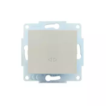 Выключатель промежуточный встраиваемый Lezard Asti 1 клавиша цвет кремовый
