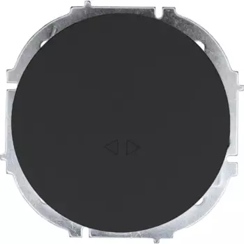 Выключатель промежуточный встраиваемый Osen 1 клавиша цвет черный