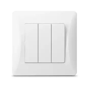 Выключатель встраиваемый Gusi Electric Ugra 3 клавиши цвет белый