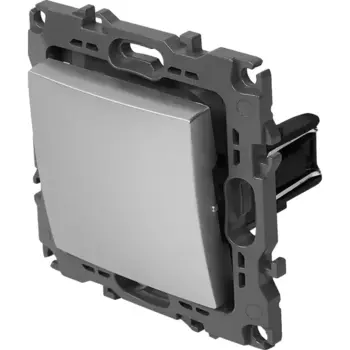 Выключатель встраиваемый Эра 12-1101-03 1 клавиша цвет серый