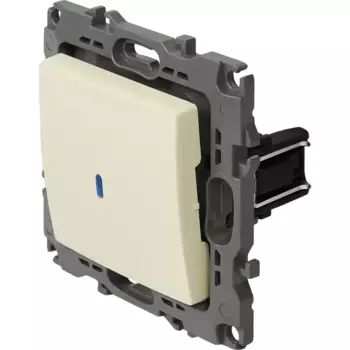 Выключатель встраиваемый Эра 12-1102-02 1 клавиша цвет бежевый