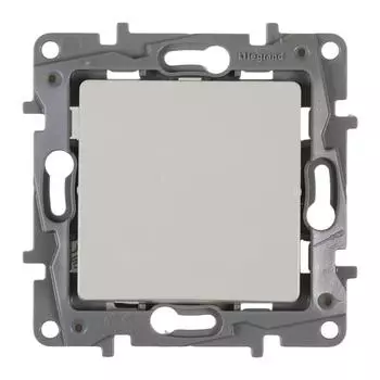 Выключатель одноклавишный с подсветкой/индикацией - Legrand Etika - 10А 250В безвинтовые зажимы - слоновая кость