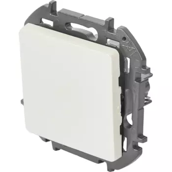 Выключатель одноклавишный - Lexman Lilian - 10А 250В безвинтовые зажимы - жемчуг