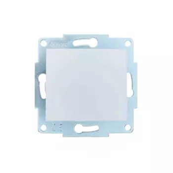 Выключатель встраиваемый Lezard Asti 1 клавиша цвет белый