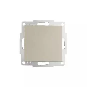 Выключатель встраиваемый Lezard Vesna 742-3788-100 1 клавиша цвет титан