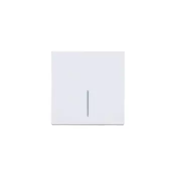 Выключатель встраиваемый Lezard Zima 1 клавиша с подсветкой цвет белый