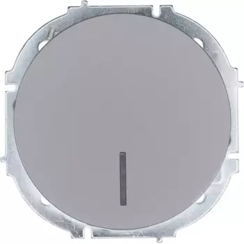 Выключатель встраиваемый Osen 1 клавиша с подсветкой цвет серый
