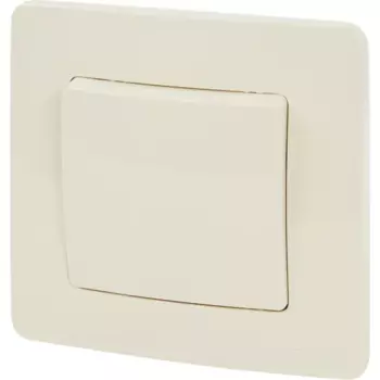 Выключатель встраиваемый Systeme Electric Blanca 1 клавиша цвет бежевый