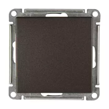Выключатель встраиваемый Systeme Electric W59 Deco 1 клавиша, цвет графит