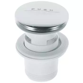 Выпуск Equation ABT для раковины с переливом клик-клак хромированный