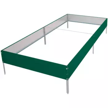 Высокая грядка 70x200x26.5 см зеленый