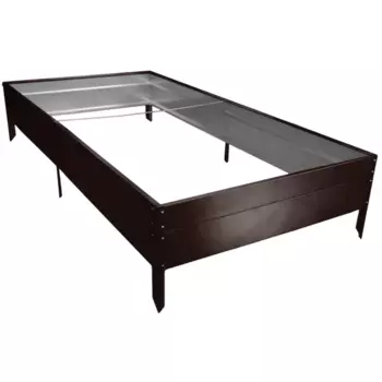 Высокая грядка 70x26x200 см v364 л металл коричневый