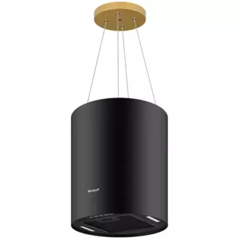 Вытяжка островная Weissgauff Nissa Remote 35 см цвет черный