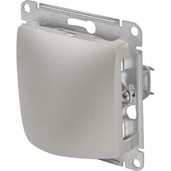 Вывод кабеля Systeme Electric Glossa GSL001299 70.8 мм, цвет платина