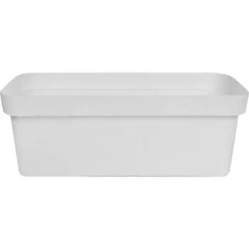 Ящик балконный Эко 40x17x15 см v7 л пластик белый гранит