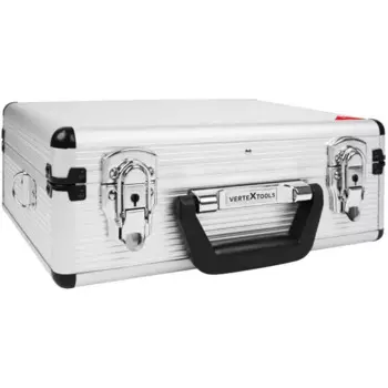 Ящик для инструментов Vertextools 0809-33-23-12 330x230x120 мм, алюминий