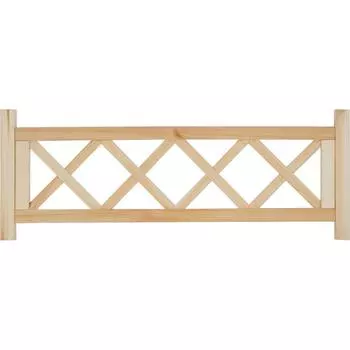 Забор декоративный, 0.38х1.02 м