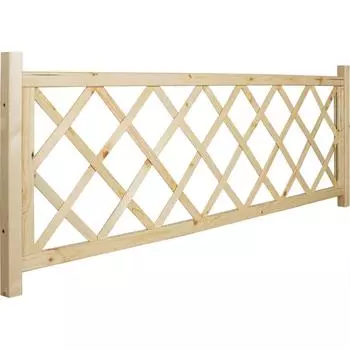 Забор декоративный 0.6х1.68 м