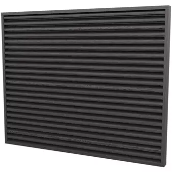 Забор Кавказ жалюзи 250x200 см дуб/графит
