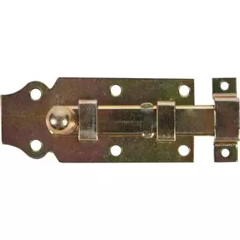 Задвижка 100x44 мм, сталь оцинкованная