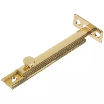 Задвижка механическая Amig Модель 600-100 100x17 мм сталь цвет латунь