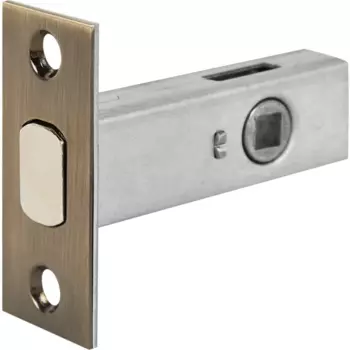 Задвижка межкомнатная Standers TL01-AB 65x57x25 мм сталь цвет бронза