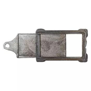 Задвижка печная 390x190 мм чугун