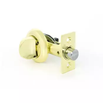 Задвижка врезная Palladium 76x22 мм сталь цвет золото