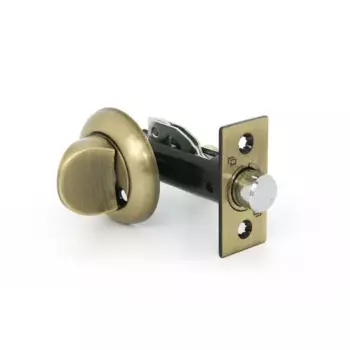 Задвижка врезная Palladium 76x22 мм сталь цвет бронза