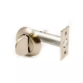 Задвижка врезная Palladium 76x22 мм сталь цвет матовый никель